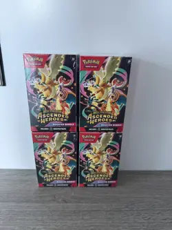 4x Pokemon TCG: Mega Evolution-Ascended Heroes Booster Bundle (6 Packs) - Image 1