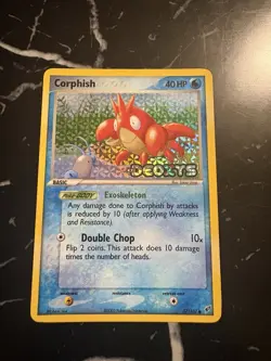 Pokemon TCG Corphish Reverse Holo Stamped 57/107 EX Deoxys - Image 1