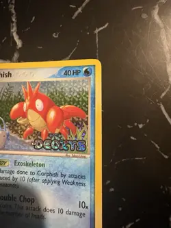 Pokemon TCG Corphish Reverse Holo Stamped 57/107 EX Deoxys - Image 3