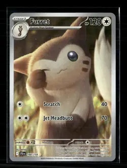 Pokemon 2025 Scarlet & Violet Journey Together Furret #168/159 - Image 1