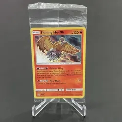Shining Ho-Oh #SM70 Black Star PROMO Holo Foil SEALED Sun Moon Pokemon Card TCG - Image 1