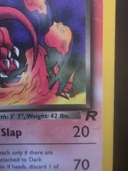 Dark Charmeleon 32/82 Team Rocket - W Gold Stamp Wizards Promo Pokemon Card LP - Image 3