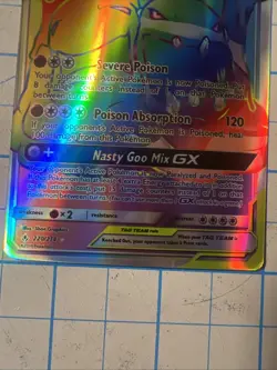 Pocket Monsters Muk&alolanmuk Gx Fun Fan Art Pokemon Card - Image 5