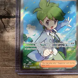 Wally's Compassion 176/132 Me01 Mega Evolution Holo Pokemon Trainer Card New! - Image 5