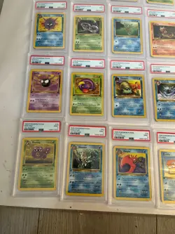 29 card lot pokemon 1st edition fossil psa 9 - Image 3