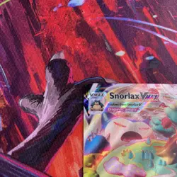 Snorlax VMAX 142/202 - Sword & Shield Ultra Rare Full Art Holo - Pokemon Card NM - Image 3