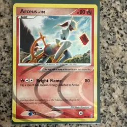 Arceus Lv.100 AR3 Arceus HOLO RARE Pokemon Card | NM - Image 1