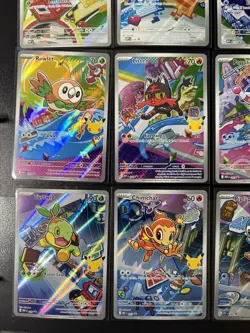 Pokemon FIRST PARTNERS Series 1 ALL 9 Nm/Mint Card Lot Set Collection Binder Rdy - Image 5