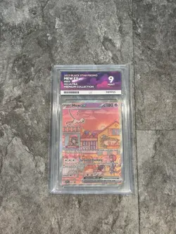 Pokemon TCG Mew EX SVP 053 Ace 9 Black Star Promo Card 2023 - Image 1