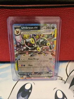 Pokemon TCG Umbreon EX 60/131 Double Rare Prismatic Evolutions Card NM - Image 1