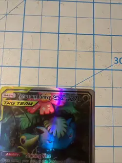 Pocket Monsters Venusaur&snivy Gx Fun Fan Art Pokemon Card - Image 3