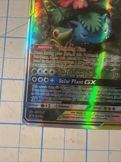 Pocket Monsters Venusaur&snivy Gx Fun Fan Art Pokemon Card - Image 5