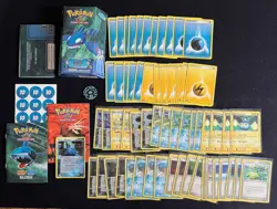 Pokemon x2 Theme Decks: Team Magma & Aqua Opened - Complete with Cards, Coin Etc - Image 3