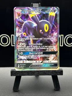 Pokemon TCG Sun & Moon Umbreon GX #80/149 Full Art Secret Rare Card VLP - Image 2