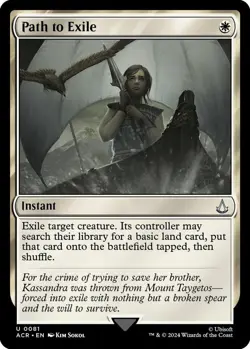 Path to Exile 81 NM Foil Universes Beyond: Assassin's Creed - Image 1