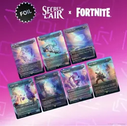 Magic The Gathering MTG Secret Lair x Fortnite Foil new sealed - Image 2