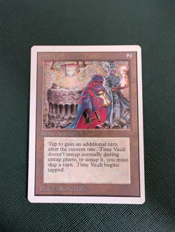 [1x] Time Vault Played, English Unlimited Edition MTG Magic - Image 1