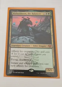 Witherbloom, the Balancer, MTG Secrets of Strixhaven M/NM, English ships now - Image 1