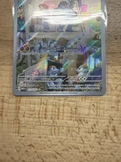 Pokemon TCG Machoke Scarlet Violet 151 Illustration Rare Card 177/165 NM - Image 3