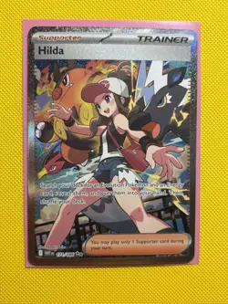 Pokemon TCG Trainer Hilda Full Art Rare Holo 171/086 - Image 2