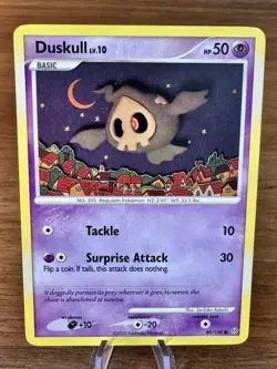 Duskull 60/100 Stormfront Common Pokemon 2008 - Image 1