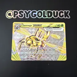 Pokemon TGC Yanmega BREAK Steam Siege 8/114 Holo Rare NM A16 - Image 1