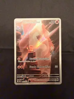 Pokemon Charmander Illustration Rare Sv: Scarlet & Violet 151 168/165 Holo - Image 4