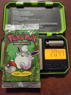 🔥1999 Pokemon Jungle Booster Pack 3 Artset Flareon Austrailian Print Red Logo🔥 - Image 3