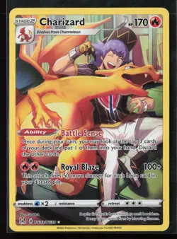 Charizard TG03/TG30 Lost Origin Trainer Gallery Illustration Rare Pokemon NM - Image 1