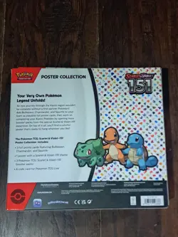 Pokemon TCG Scarlet & Violet - 151 Poster Collection Box - New Sealed - Image 2