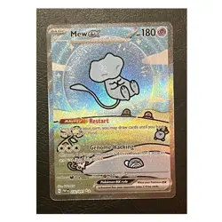 GORGEOUS BUBBLE MEW EX 232/091 SV Paldean Fates SIR Full Art Holo - Image 1