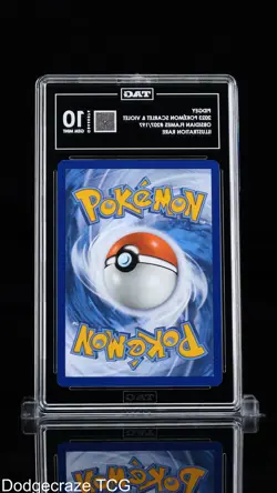 2023 Pokemon Obsidian Flames Pidgey Illustration Rare 207/197 Tag 10 Gem Mint - Image 2