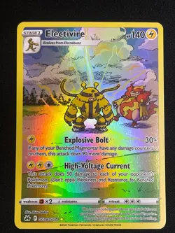 Pokemon Electivire Ultra Rare Crown Zenith: Galarian Gallery GG08/GG70 NM - Image 1