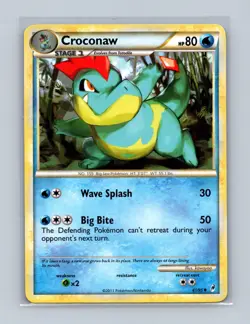 Croconaw 41/95 Uncommon Call of Legends Pokemon Lightly Played - Image 1
