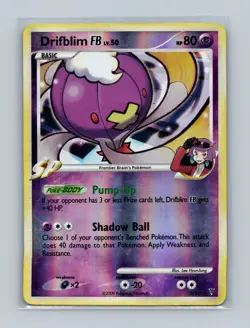 Pokemon Supreme Victors Drifblim FB Rare Reverse Holo 3/147 mp - Image 1
