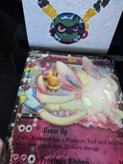 Pokemon Sylveon EX TCG RC21/RC32 Generations Radiant Collection Ultra Rare Holo - Image 3