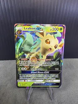 Leafeon GX - #SM146 Sun & Moon Black Star Promo LP Pokemon TCG (2017) - Image 1