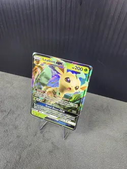 Leafeon GX - #SM146 Sun & Moon Black Star Promo LP Pokemon TCG (2017) - Image 3