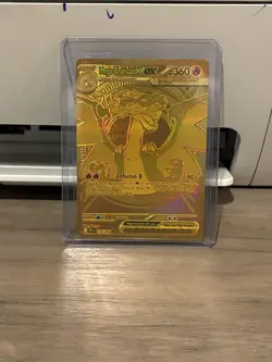 MEGA CHARIZARD EX 130/094 POKEMON PHANTASMAL FLAMES HOLO RARE - Image 1