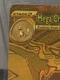MEGA CHARIZARD EX 130/094 POKEMON PHANTASMAL FLAMES HOLO RARE - Image 2