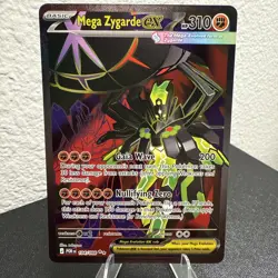 Pokemon TCG Mega Zygarde EX 104/088 Perfect Order Ultra Rare Mint - Image 1