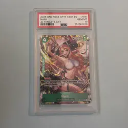 2026 One Piece The Azure Sea's Seven NAMI Alternate Art OP14-031 PSA 10! - Image 2