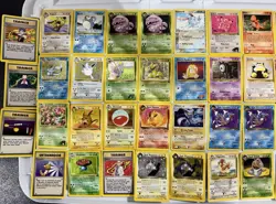 39 Pokemon Card Lot - Vintage WOTC + Holos - LP to DMG - Image 2