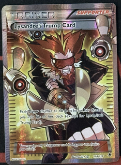 Lysandre's Trump Card (118 Full Art) 118/119 XY - Phantom Forces Holo MP - Image 1