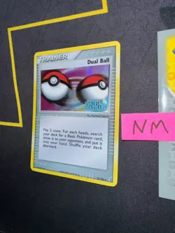 Pokemon Card Dual Ball EX Crystal Guardians Reverse Holo 78/100 200 💎NM💎 - Image 3