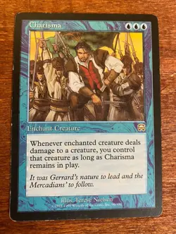 Magic the Gathering Mercadian Masques Charisma Card #66/350 MTG TCG CCG - Image 1