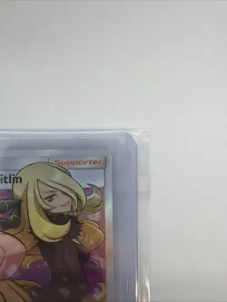 Cynthia & Caitlin Full Art Holo Card 228/236 Cosmic Eclipse NM-M Condition - Image 2