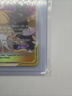 Cynthia & Caitlin Full Art Holo Card 228/236 Cosmic Eclipse NM-M Condition - Image 3