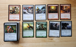 MTG "Mirrodin Besieged" 117 Bulk Card Players Lot Casual/Tournament - NM - Image 1
