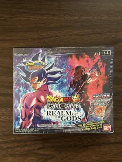 Dragon Ball Super Trading Card Game Realm Of Gods Booster Box Sealed - Image 1
